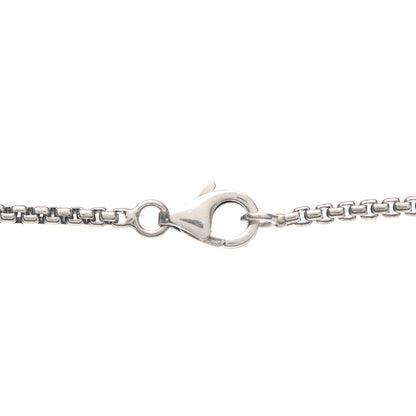 David Yurman Sterling Silver Diamond Pearl 8mm Cerise Pendant Necklace 4 of 4