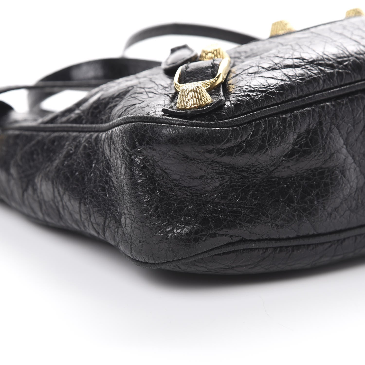 Balenciaga Agneau Giant 12 Gold Hardware Hip Black 8 of 11