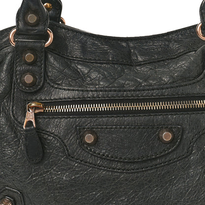 Balenciaga Agneau Giant 12 Rose Gold Hardware Town Black 8 of 13