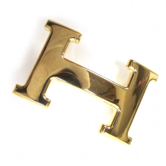 Hermes H Belt Buckle Gold 1 of 4