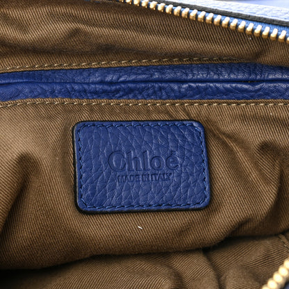 Chloe Calfskin Medium Marcie Satchel Sea Water 5 of 14