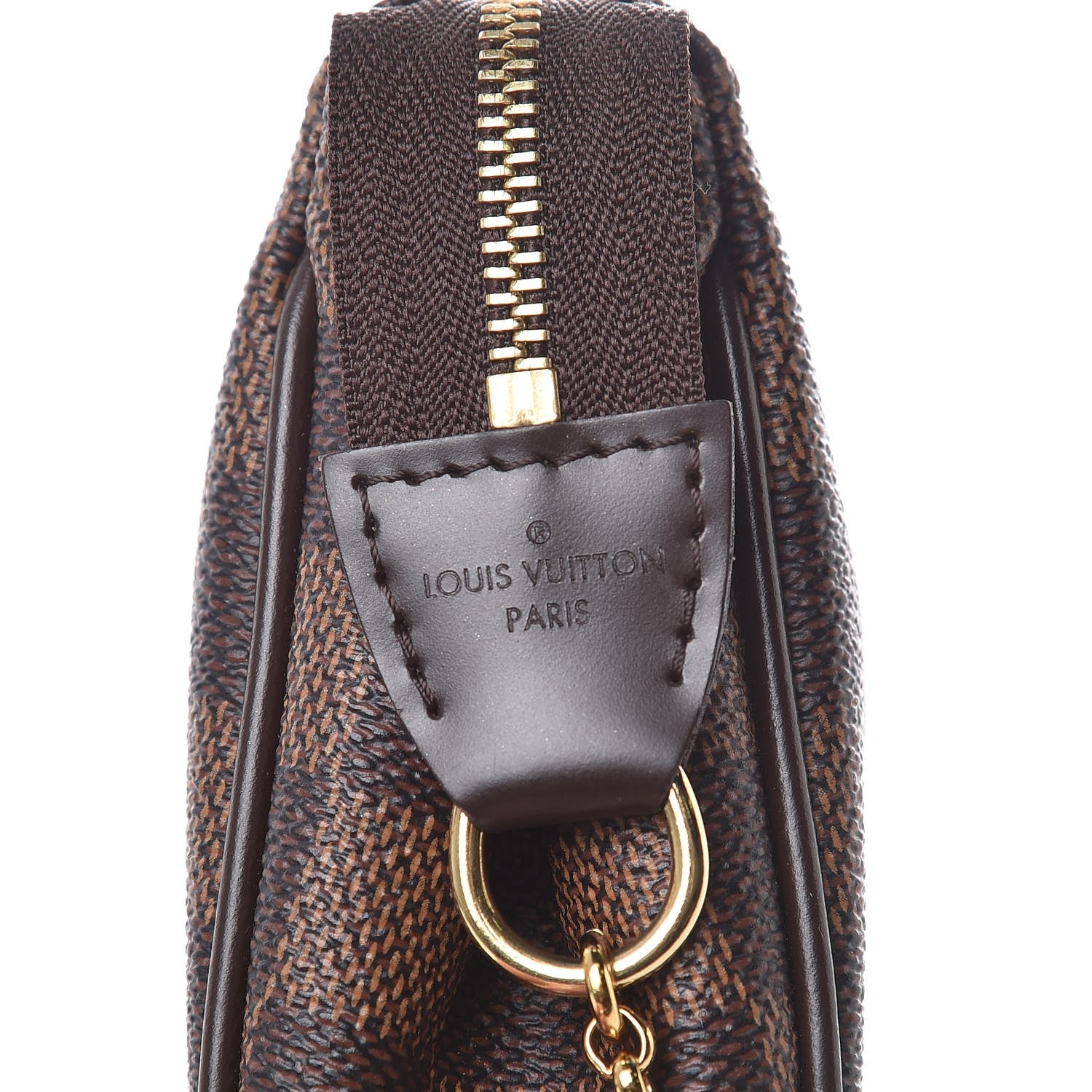 Louis Vuitton Damier Ebene Eva Clutch 6 of 7