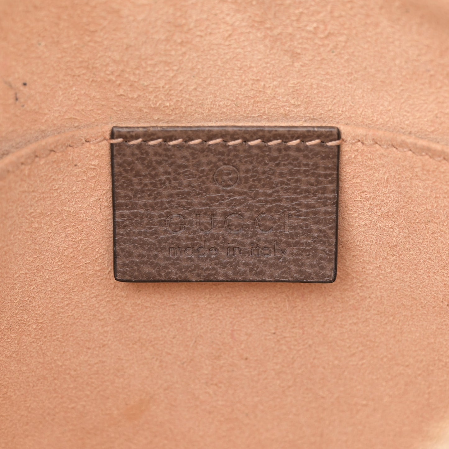 GG Supreme Monogram Web Mini Ophidia Shoulder Bag Brown