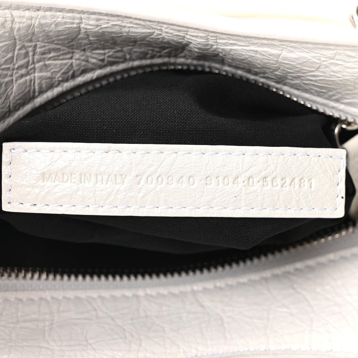 Agneau Arena Neo Cagole Handbag XS Optic White Optic White