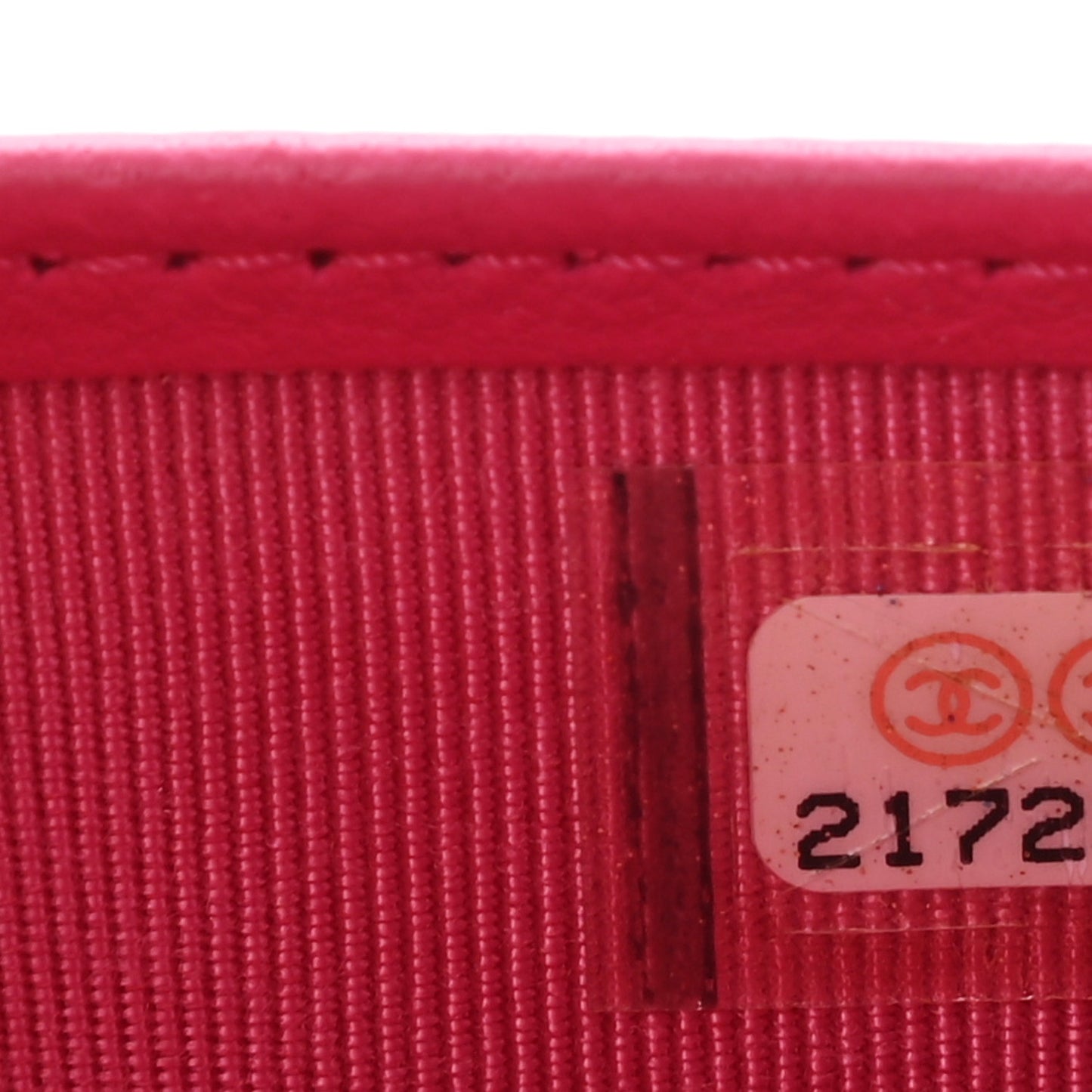 Lambskin Quilted Passport Holder Pink