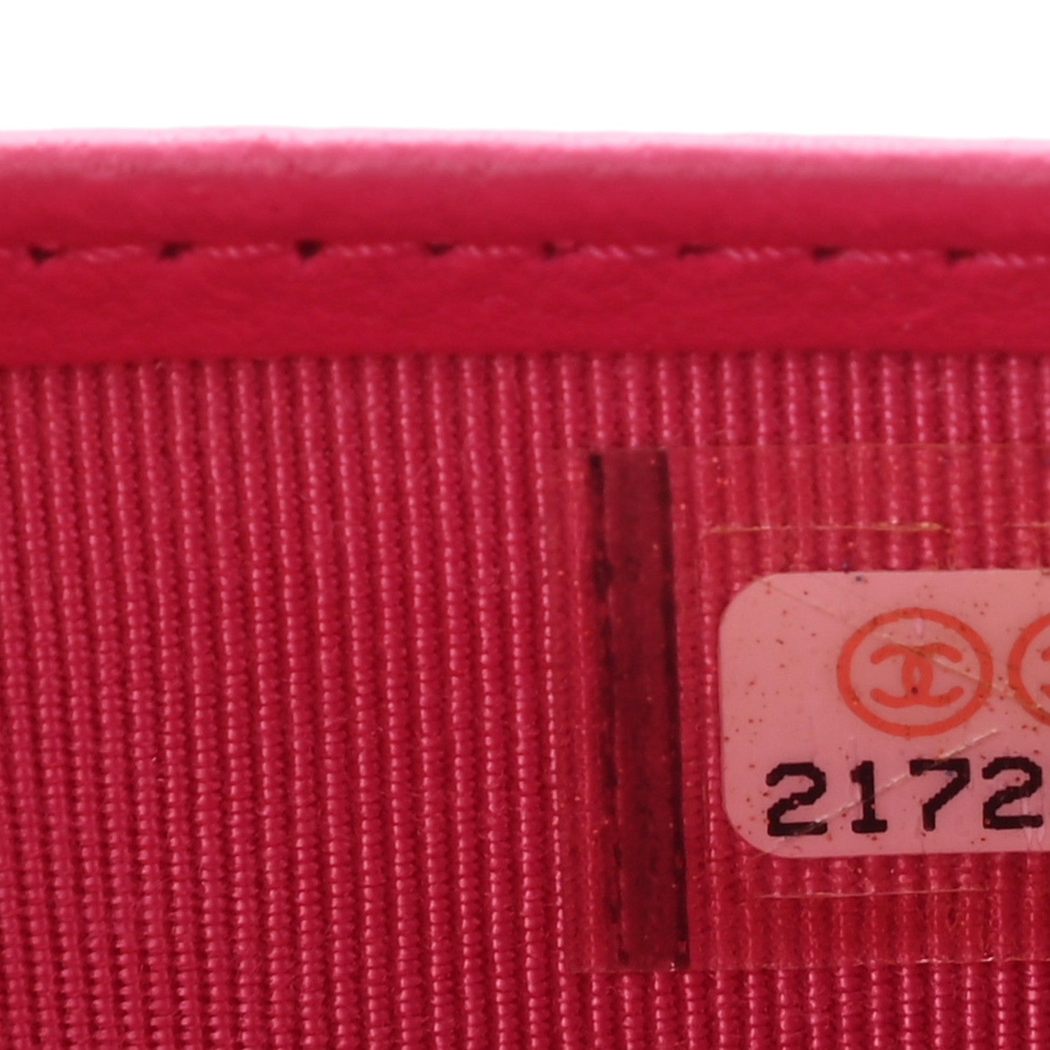 Chanel Lambskin Quilted Passport Holder Pink 6 of 7