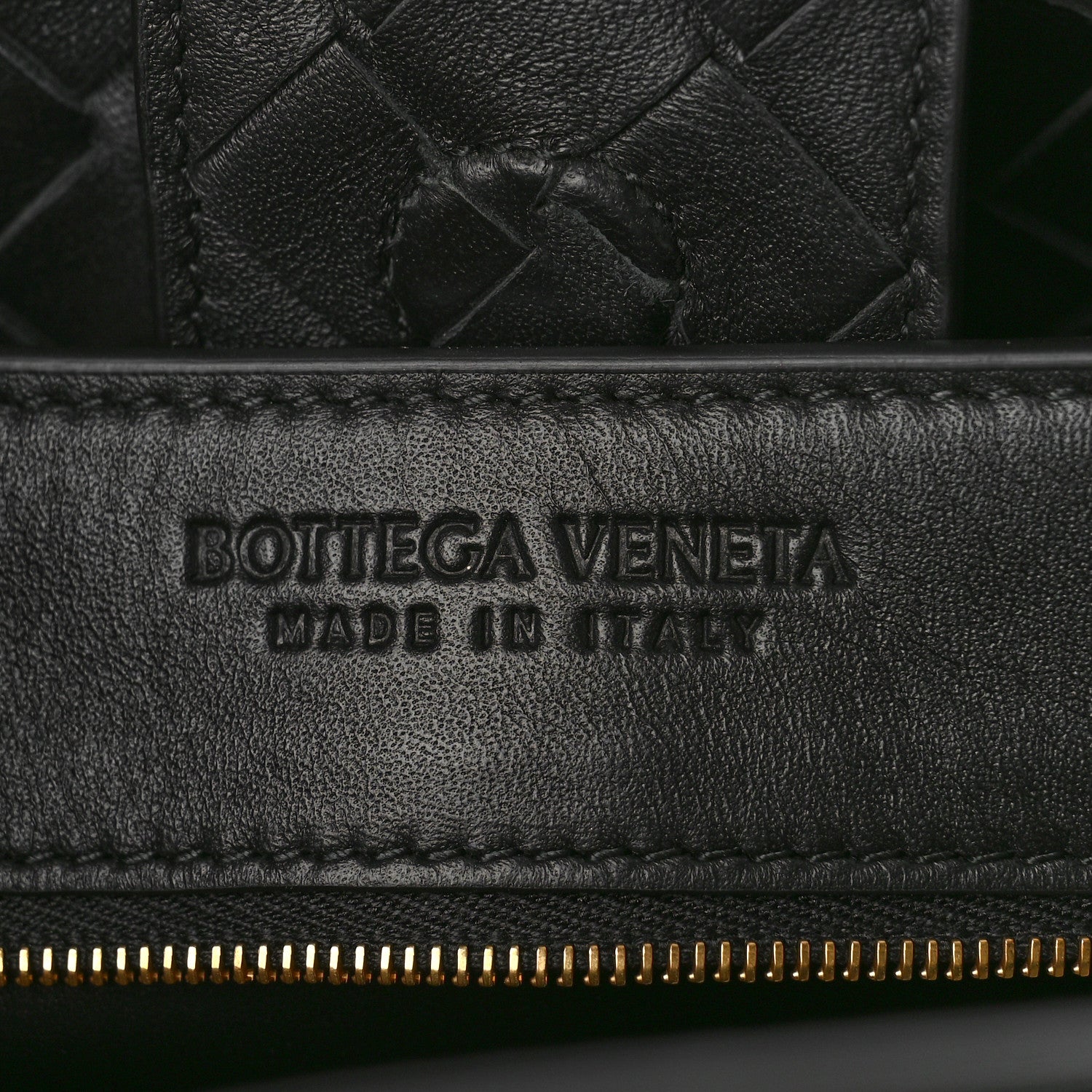 Bottega Veneta Nappa Intrecciato Medium Andiamo Shoulder Bag Black 7 of 9