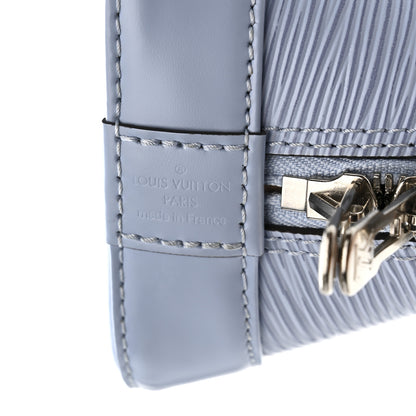 Louis Vuitton Epi Jacquard Alma BB Cloud Blue 6 of 12