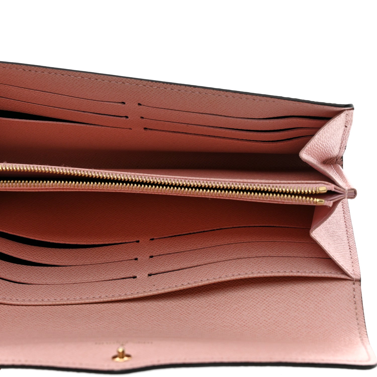 Louis Vuitton Monogram Sarah Wallet NM Rose Ballerine 5 of 7