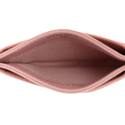 Chanel Caviar Quilted Card Holder Light Pink 5 of 10