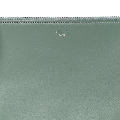 Celine Lambskin Large Trio Crossbody Bag Jade 8 of 10