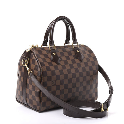 Louis Vuitton Damier Ebene Speedy Bandouliere 25 2 of 11