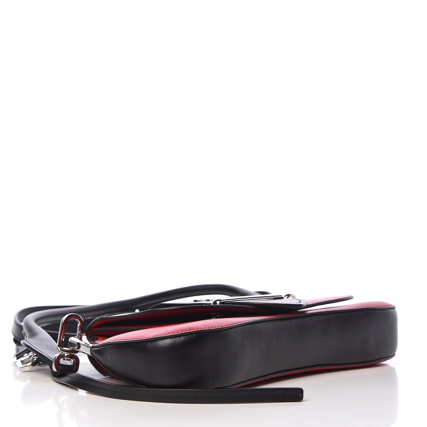 City Calfskin Sidonie Shoulder Bag Rosso Black