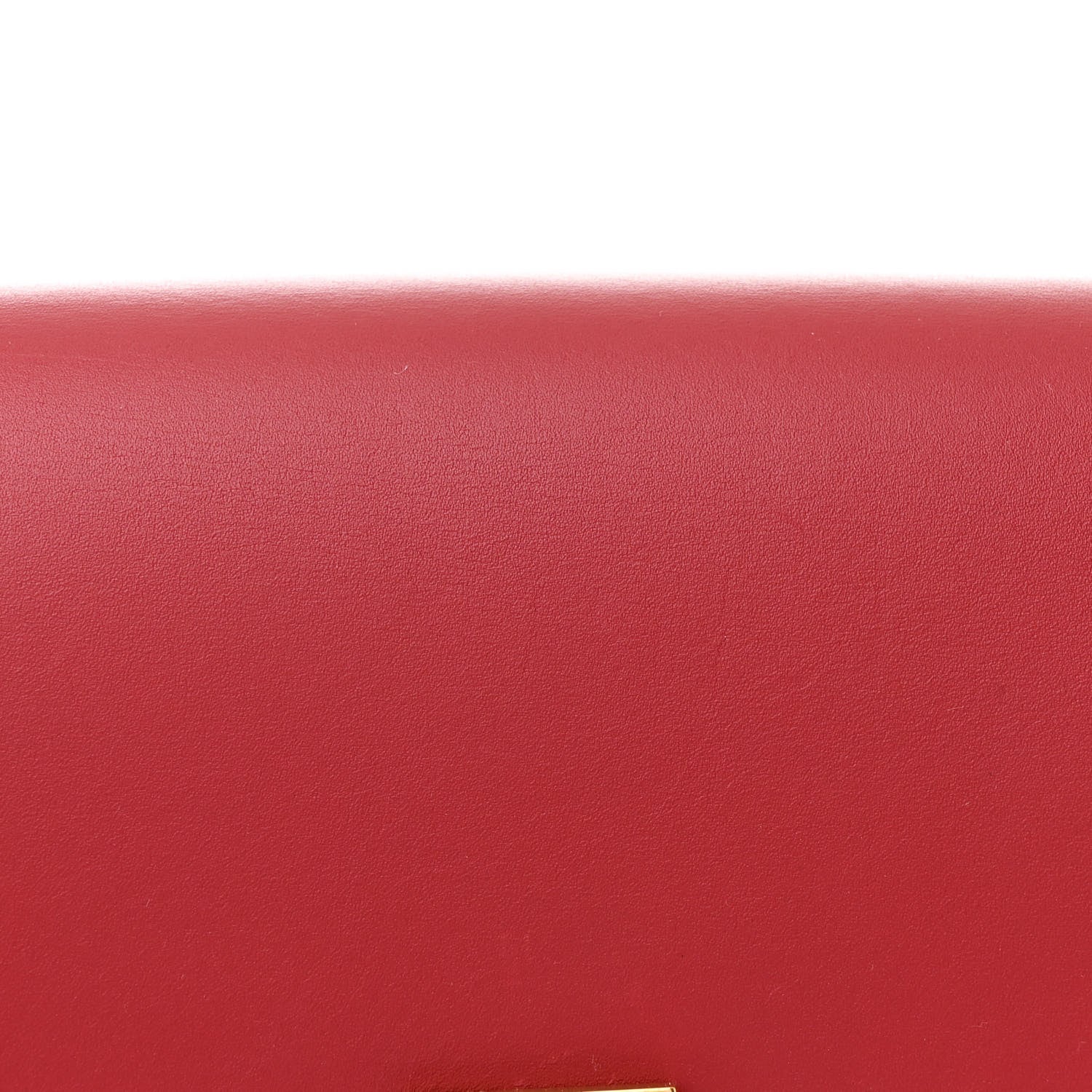 Celine Smooth Calfskin Medium Classic Box Flap Bag Red 9 of 12