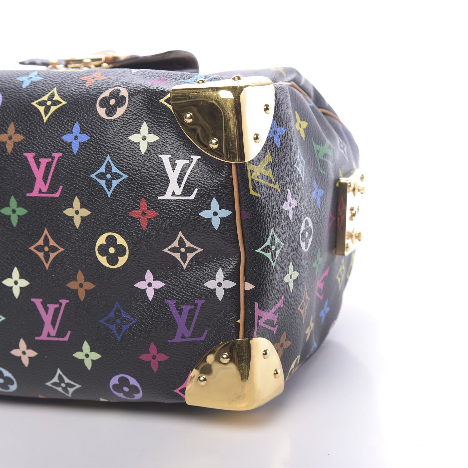 Louis Vuitton Monogram Multicolor Speedy 30 Black 9 of 9