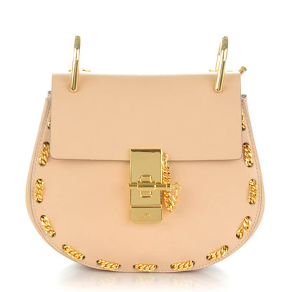 Chloe Calfskin Mini Drew Chain Shoulder Bag Blush Nude 1 of 8
