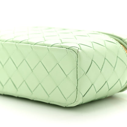 Bottega Veneta Calfskin Intrecciato Bang Bang Vanity Case Fresh Mint 9 of 9