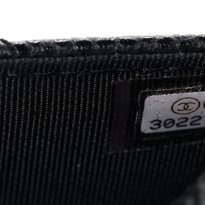 Chanel Caviar Quilted Wallet On Chain WOC Black 8 of 14