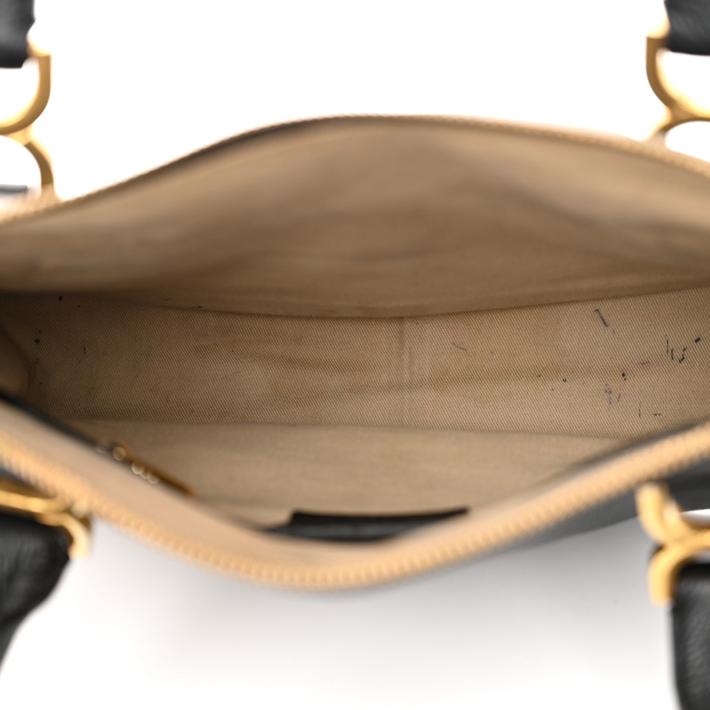 Calfskin Small Marcie Satchel Black