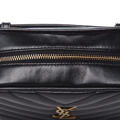 Saint Laurent Calfskin Matelasse Monogram Lou Belt Bag Black 9 of 9