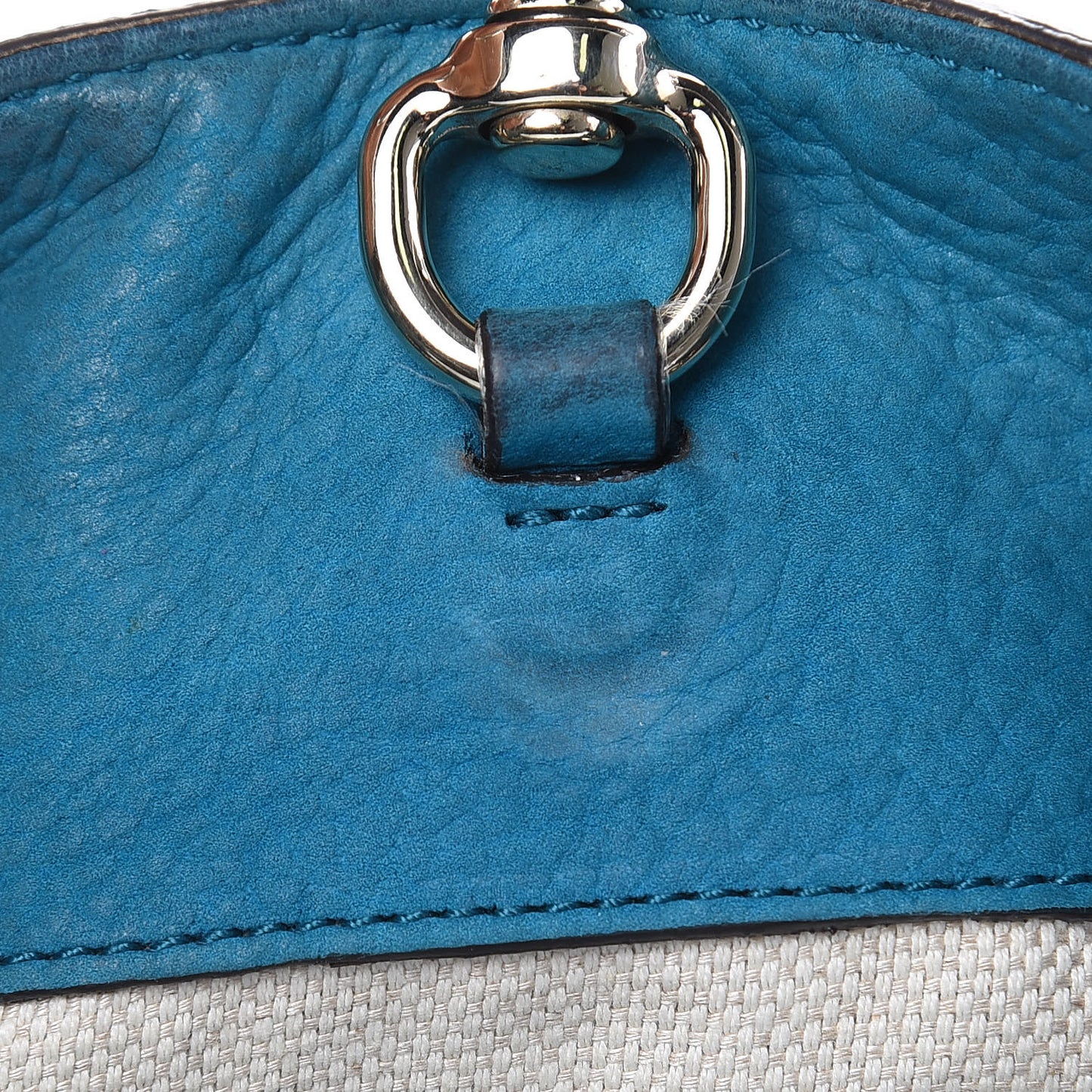 Vitello Range Medium Soho Chain Shoulder Bag Deep Cobalt
