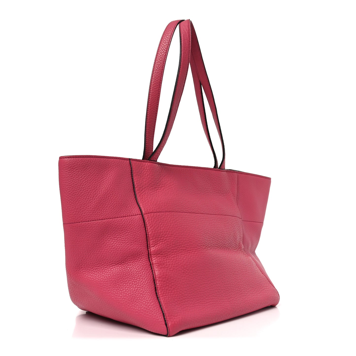 Vitello Daino Shopping Tote Peonia