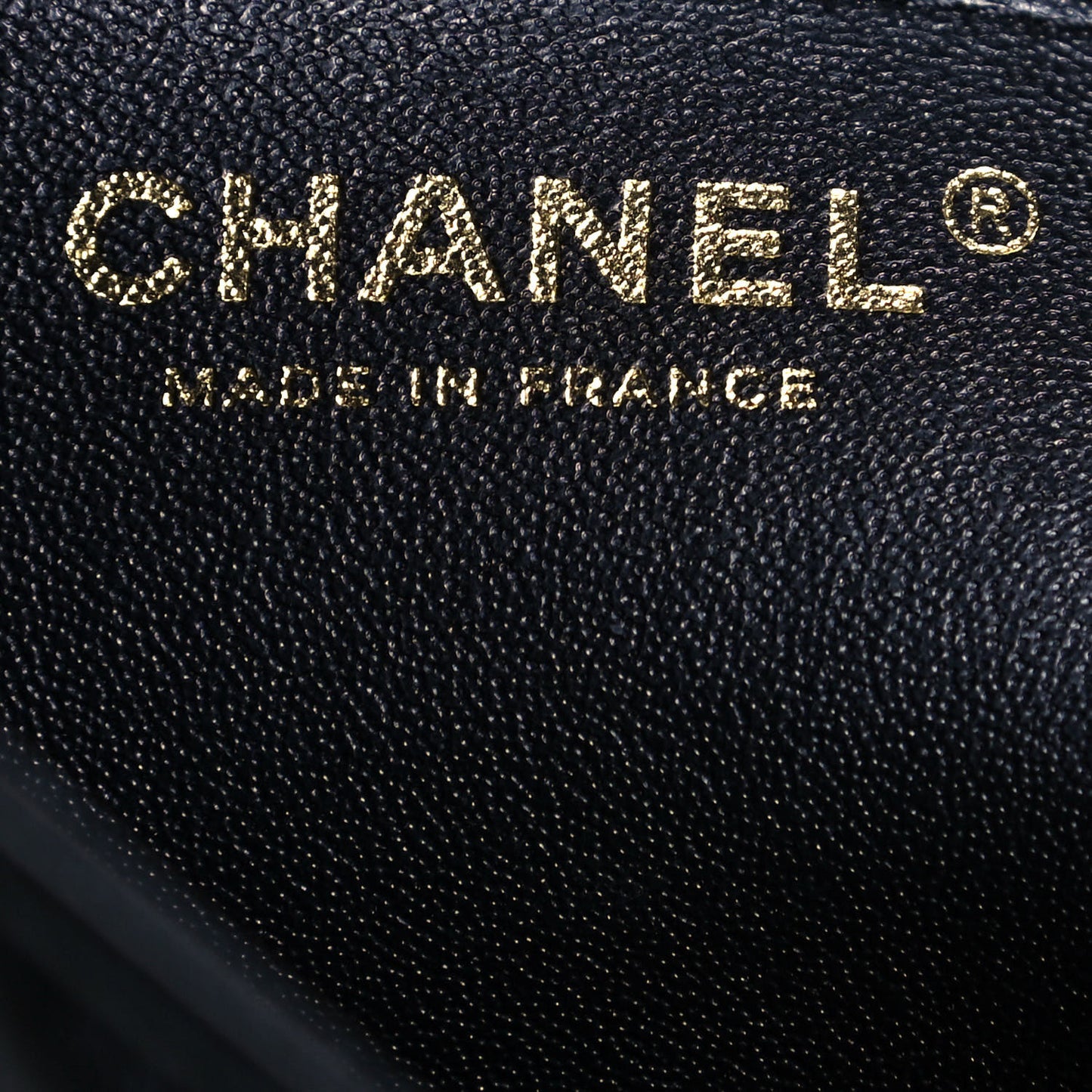 Lambskin Chevron Quilted Mini Rectangular Flap Black