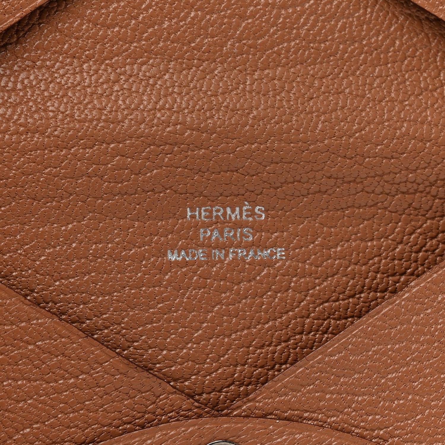 Hermes Chevre Mysore Calvi Card Case Quebracho 6 of 7