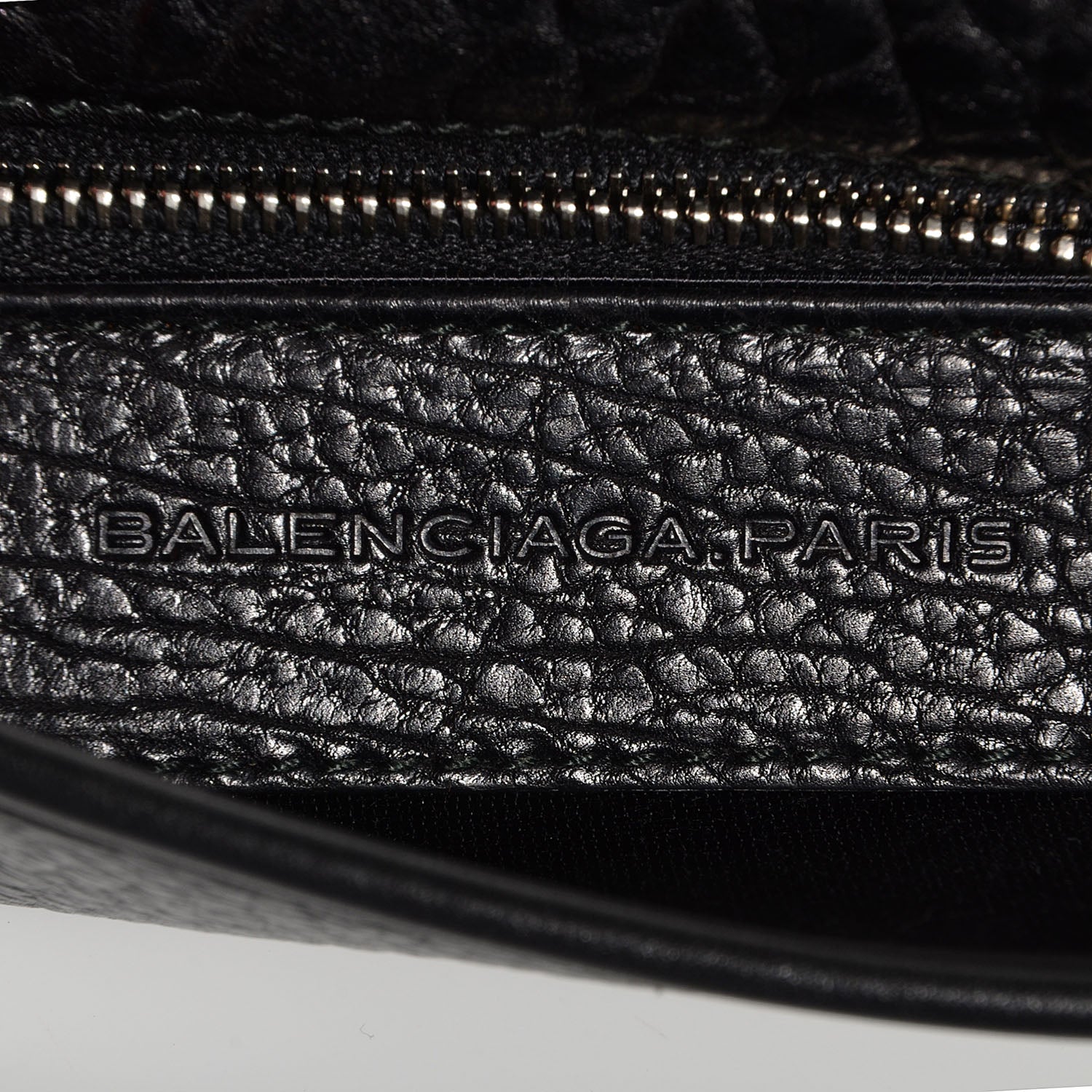 Balenciaga Bison Ancre Clutch Black 6 of 8