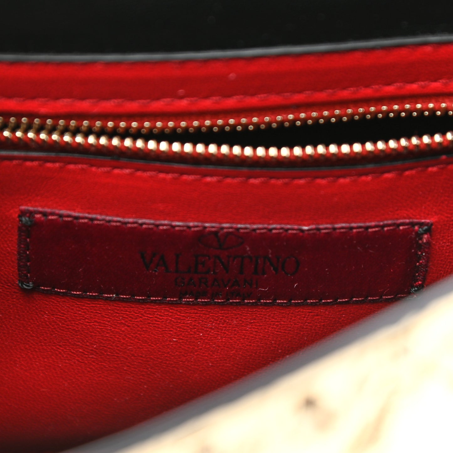 Metallic Wrinkled Lambskin Medium Rockstud Spike Shoulder Bag Mekong