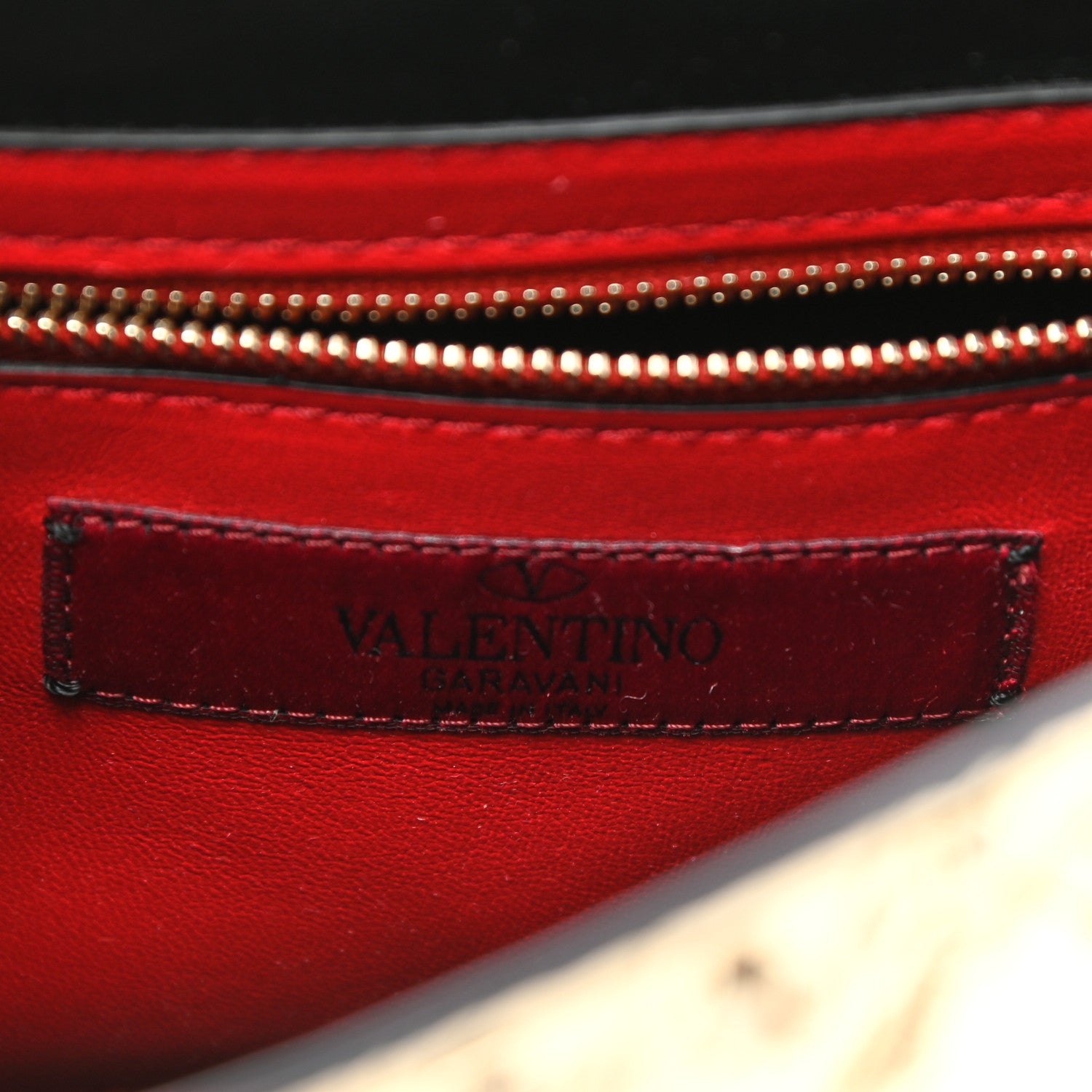 Valentino Garavani Metallic Wrinkled Lambskin Medium Rockstud Spike Shoulder Bag Mekong 4 of 6