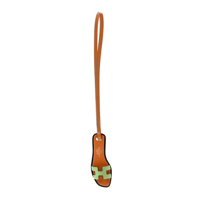 Hermes Epsom Butler Calfskin Hunter Oran Nano Bag Charm Sable Vert Criquet 1 of 4