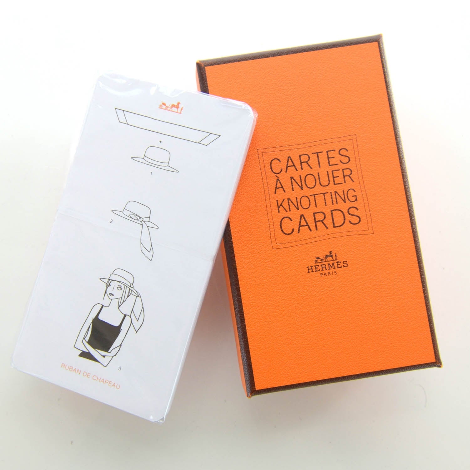 Hermes Knotting Cards Cartes A Nouer Carre Scarf Guide 2 of 3