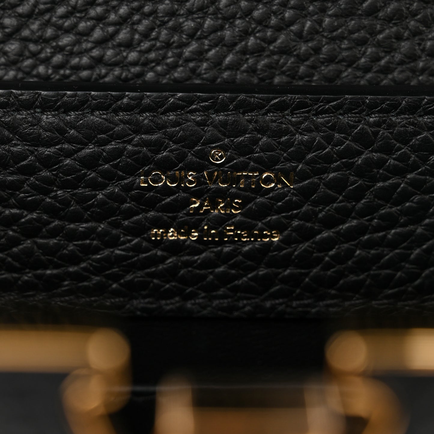 Taurillon Mini Capucines Black