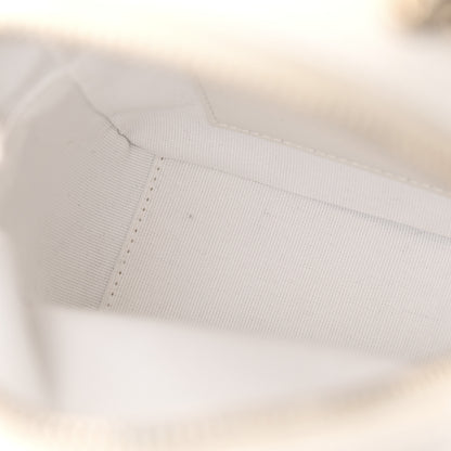 Chanel Caviar Quilted CC Mini Classic Backpack White 11 of 12