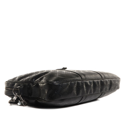 Gucci Imprime Monogram Medium Briefcase Black 4 of 9