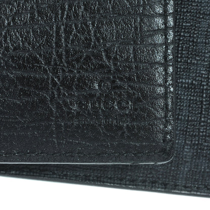 Gucci GG Plus Monogram Checkbook Cover Black 4 of 5
