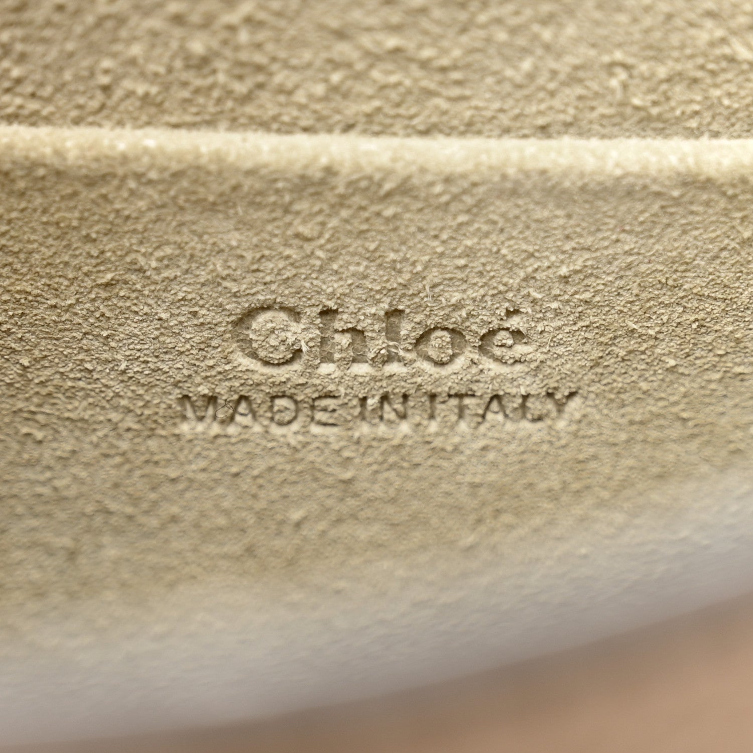 Chloe Calfskin Suede Small Nile Bracelet Bag Biscotti Beige 6 of 11