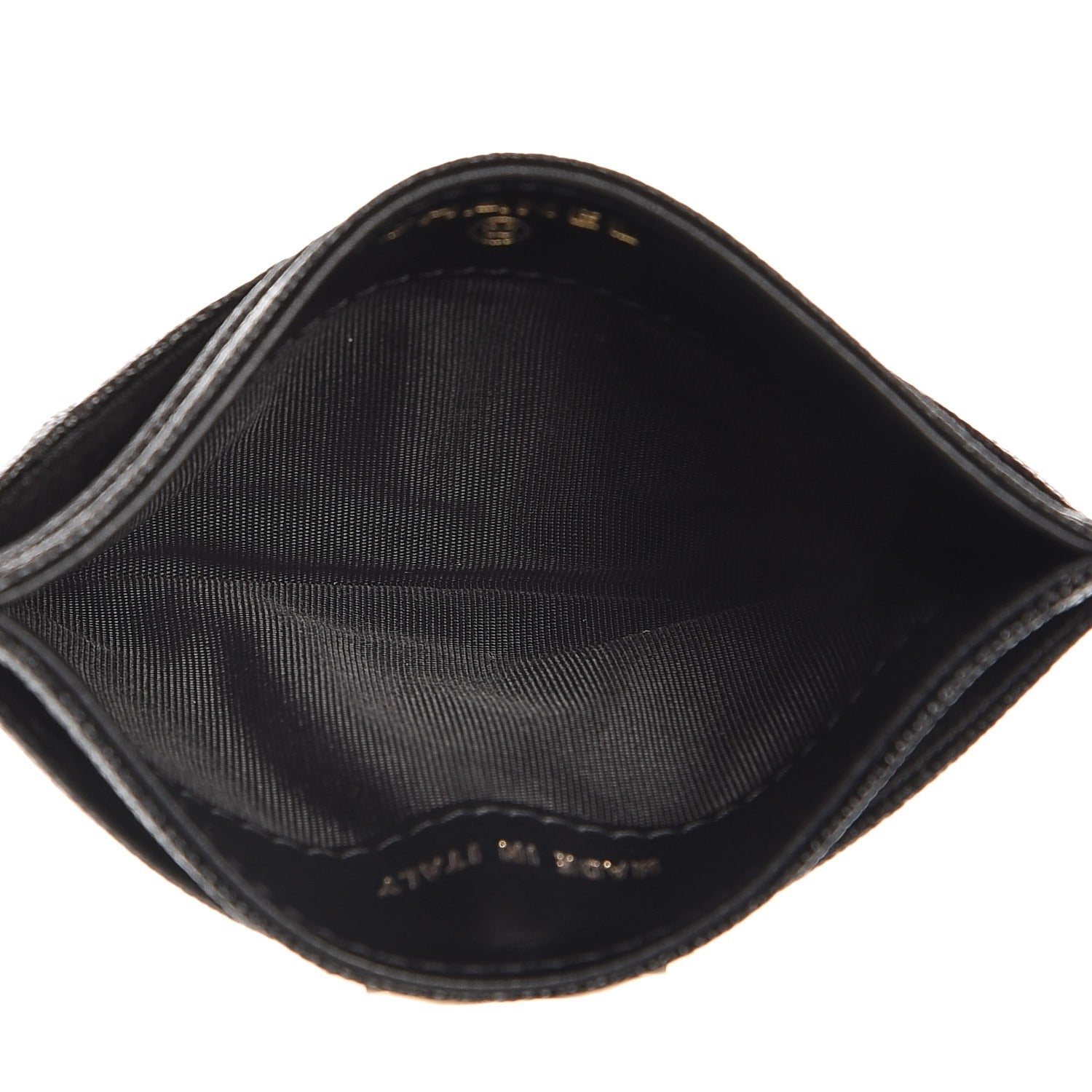 Chanel Caviar Quilted Boy Card Holder Black 5 of 9