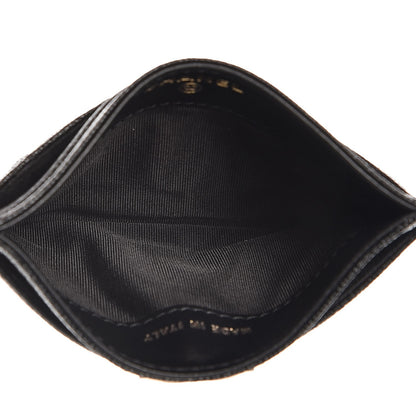 Chanel Caviar Quilted Boy Card Holder Black 5 of 9