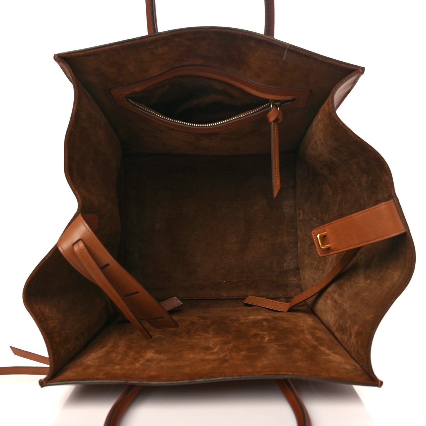 Natural Calfskin Medium Phantom Luggage Tan