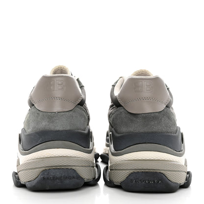 Balenciaga Fabric Mesh Mens Triple S Sneakers 44 Grey 5 of 16