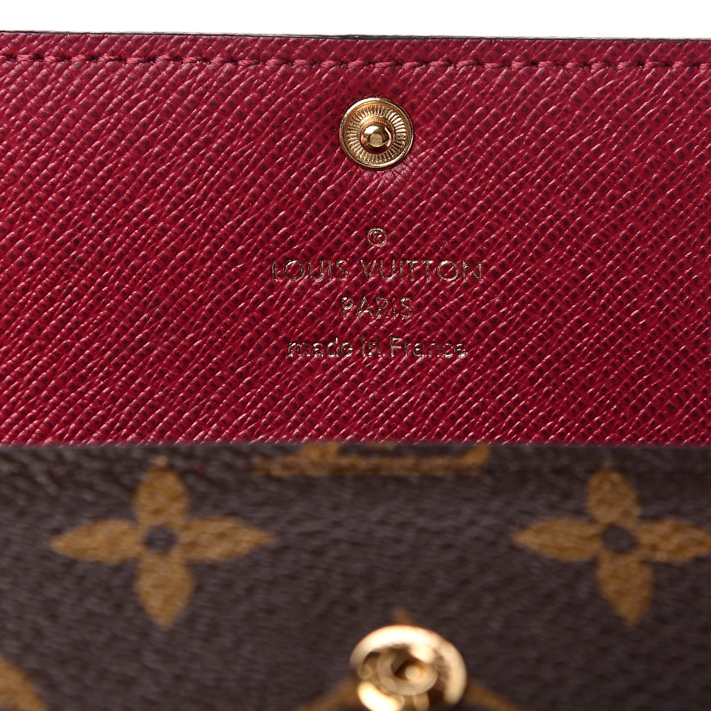 Monogram 6 Key Multicles Holder Fuchsia