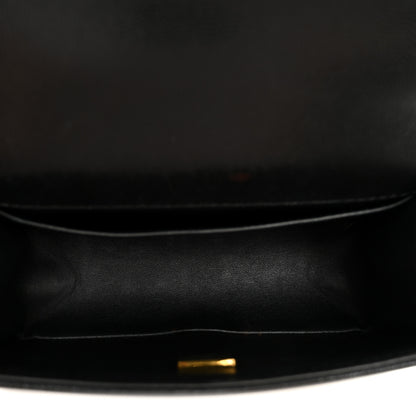 Chanel Shiny Caviar Quilted Small Top Handle Boy Flap Black 5 of 11