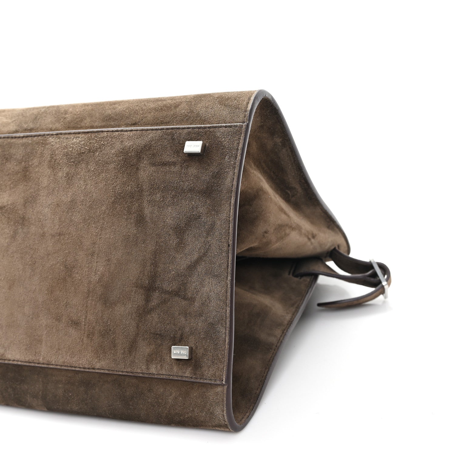 The Row Suede Soft Margaux 15 Nut Brown 1857879 – FASHIONPHILE