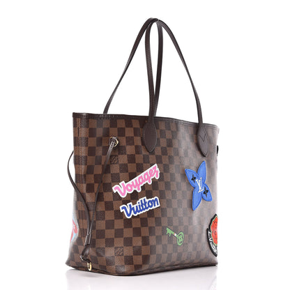 Louis Vuitton Damier Ebene Travel Stickers Neo Neverfull MM 4 of 12
