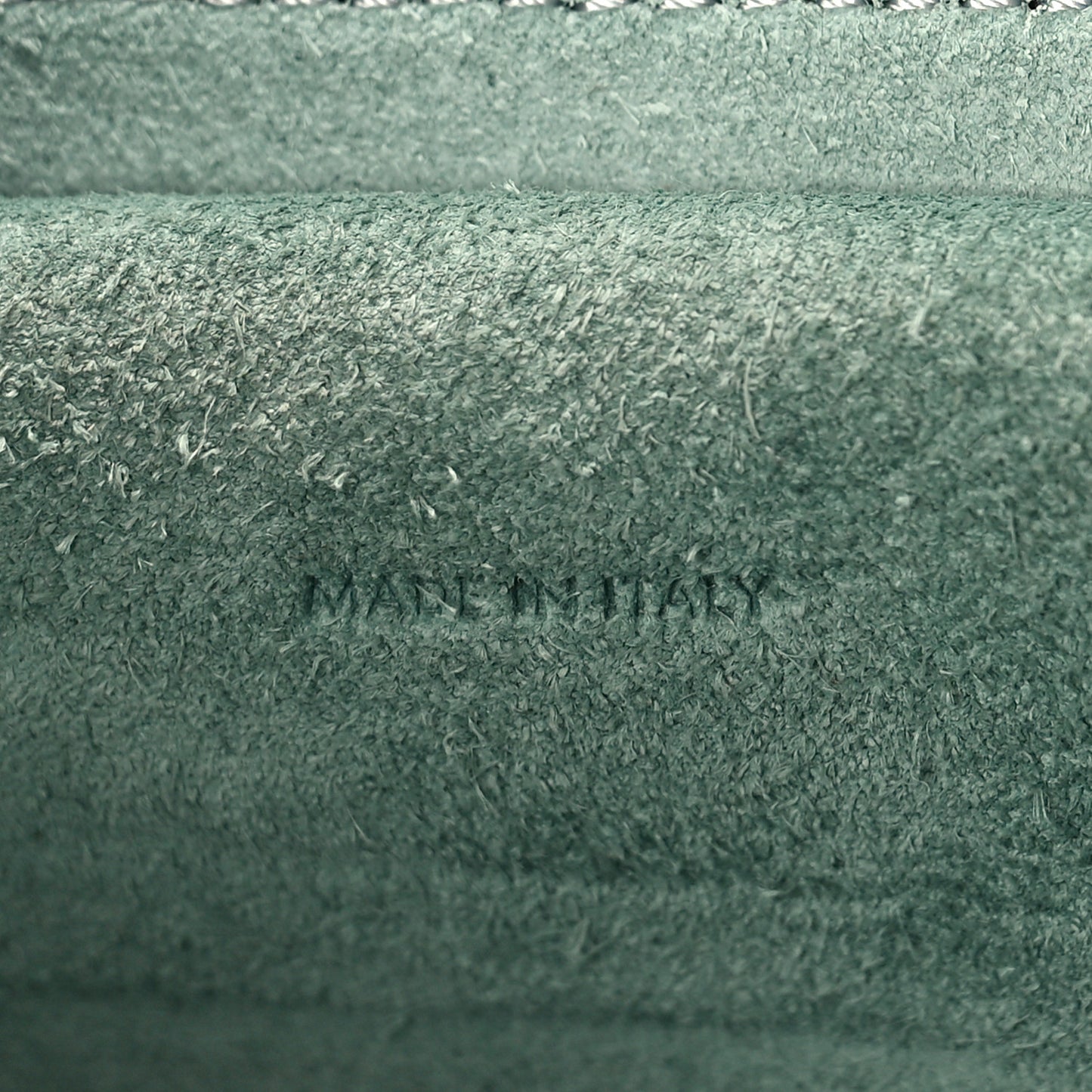 Grained Calfskin Micro Belt Bag Celadon