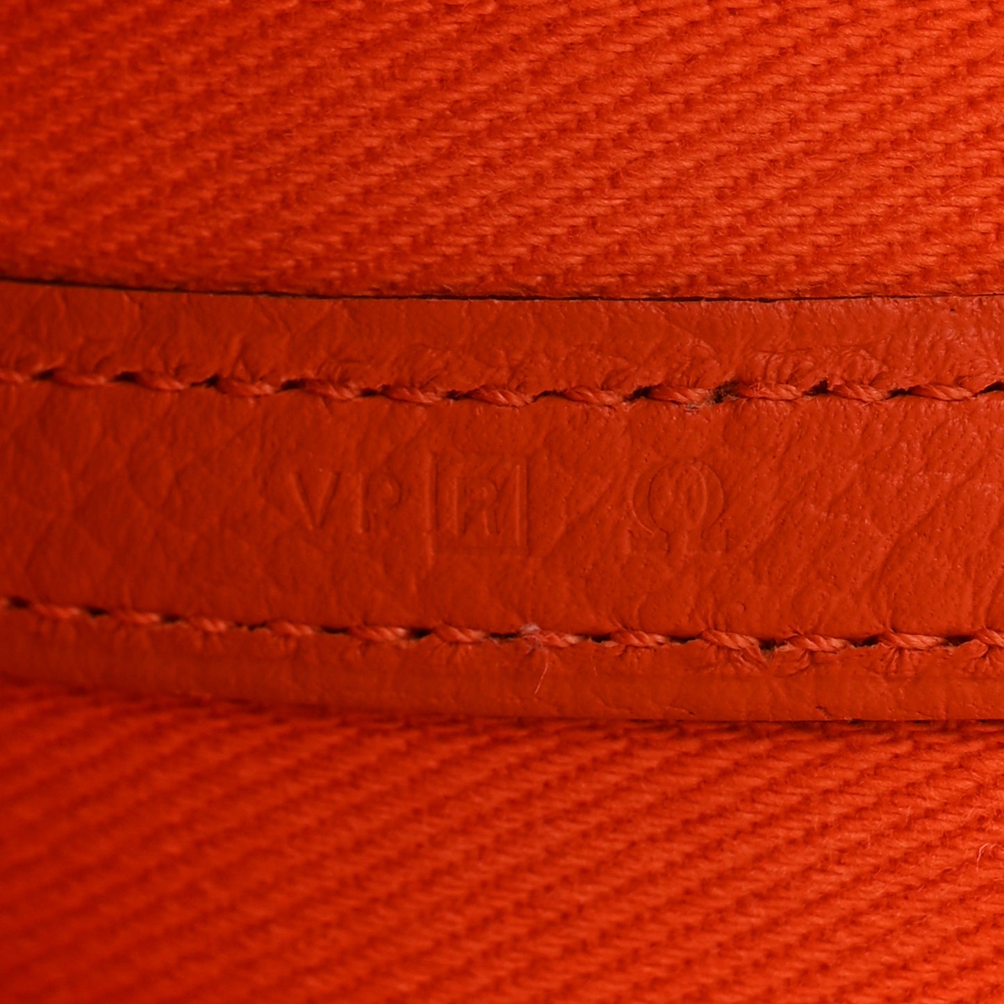 Toile Negonda Garden Party Tote 36 MM Orange