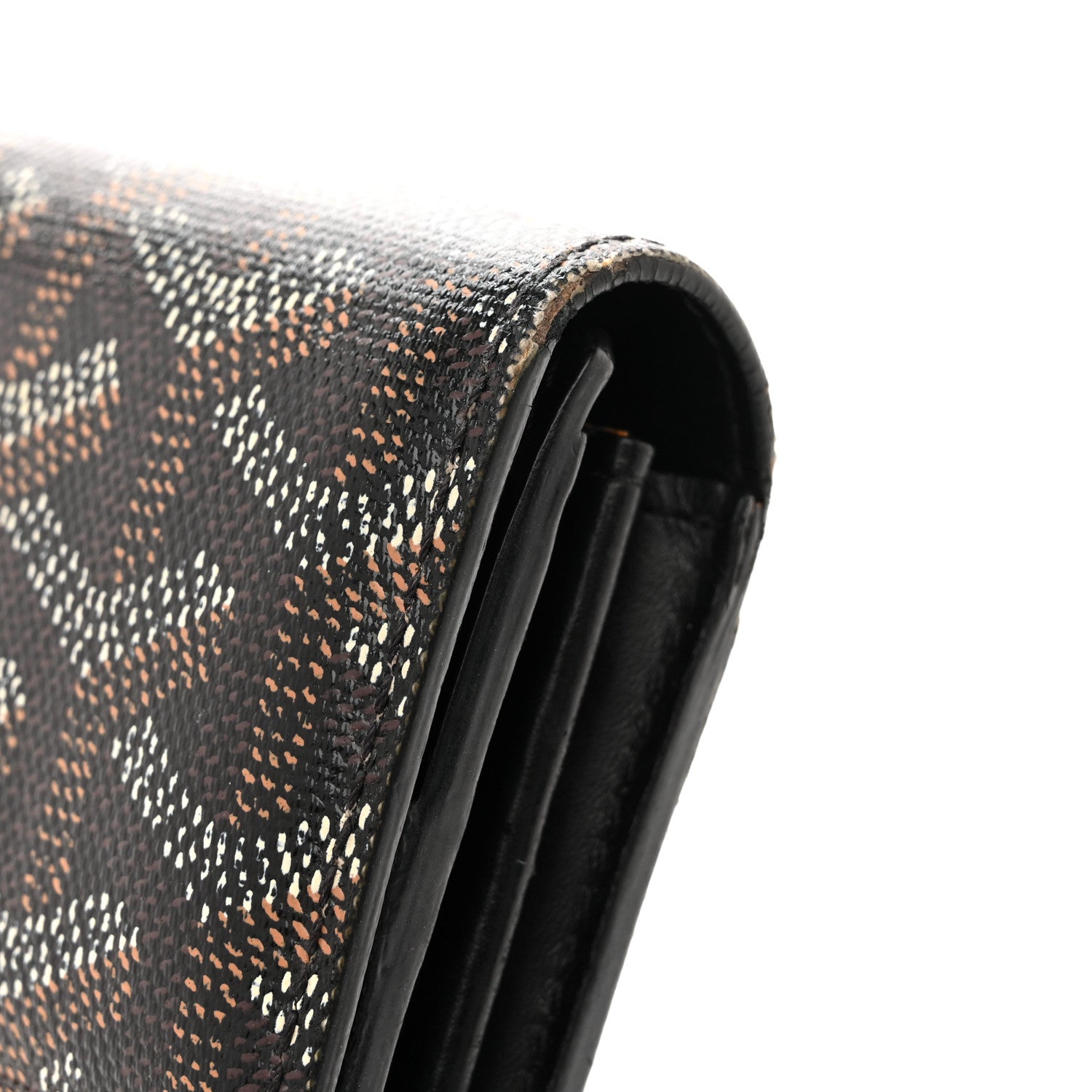 Goyard Goyardine Varenne Long Wallet Black 8 of 12