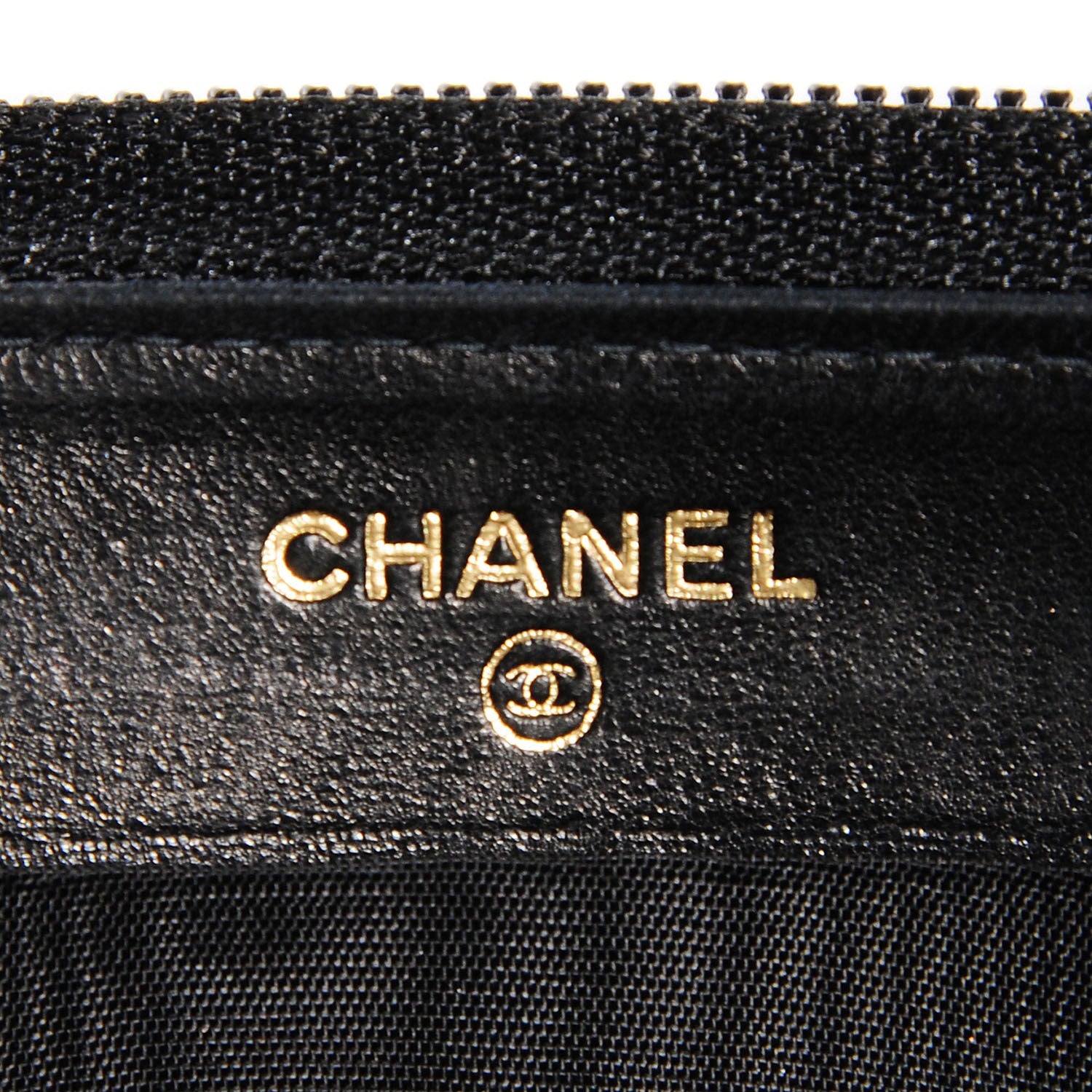 Chanel Caviar Large Timeless CC Zip Around Wallet Black 6 of 8